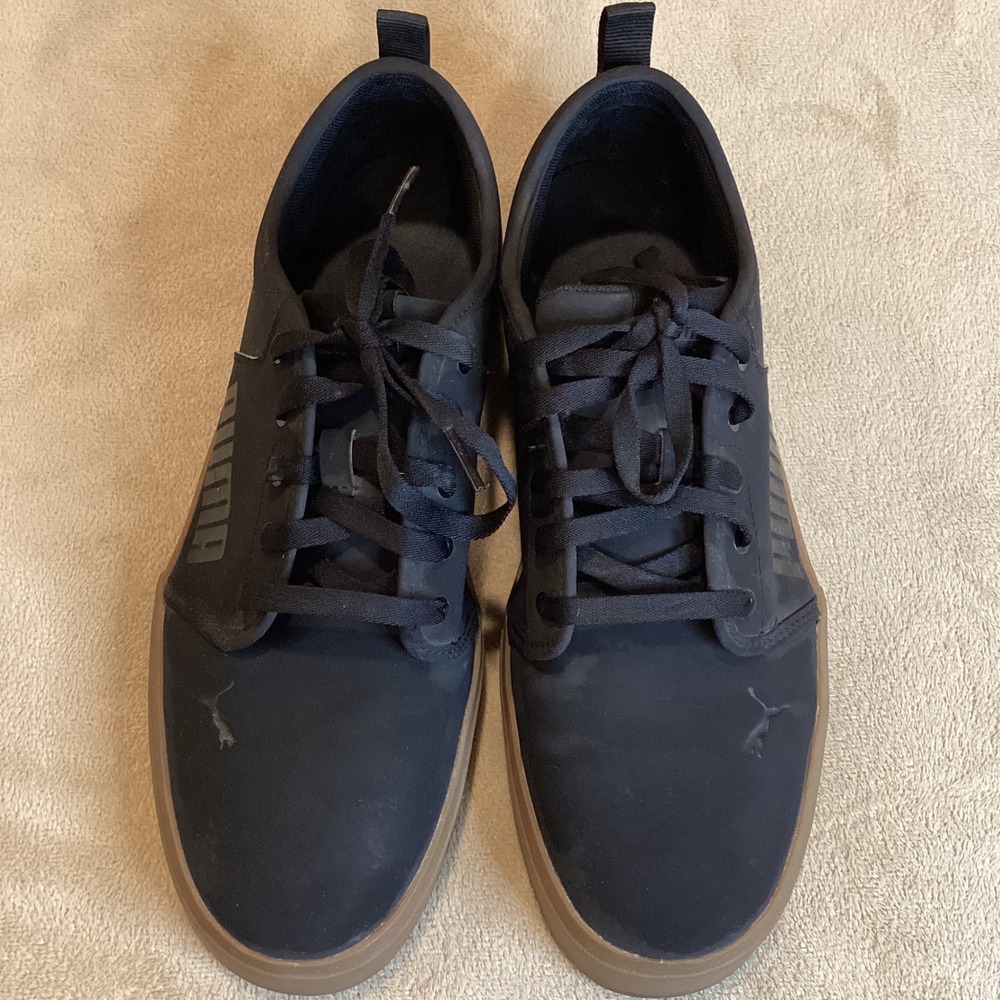 PUMA Men's El Rey 2 Buck Sneaker Black with Camo, US 11.5, UK 10.5, EU 45